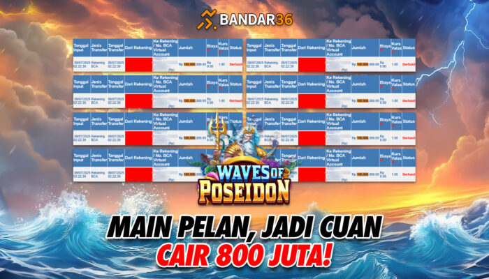 Kemenangan Besar Waves Of Poseidon BANDAR36