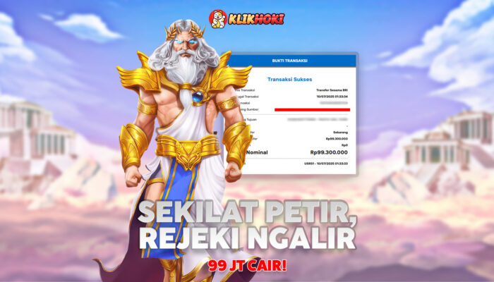 Jackpot Gates Of Olympus Modal 390 Ribu Menang 99 Juta