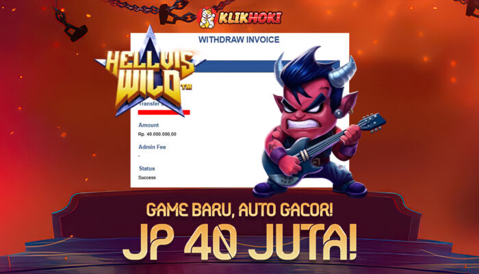 Kemenangan Besar Hellvis Wild di KLIKHOKI Bikin Heboh