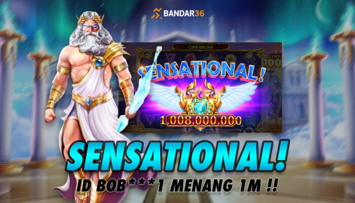 Kemenangan Fantastis 1 Miliar di Gates of Olympus BANDAR36