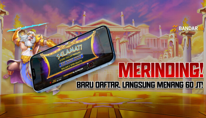 Buyspin Gates of Olympus Menang 60 Juta di BANDAR36🔥