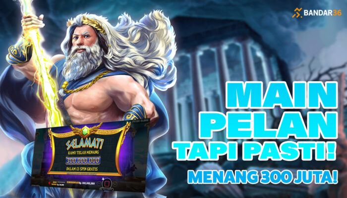 Kemenangan 300 juta BANDAR36 di Gates of Olympus