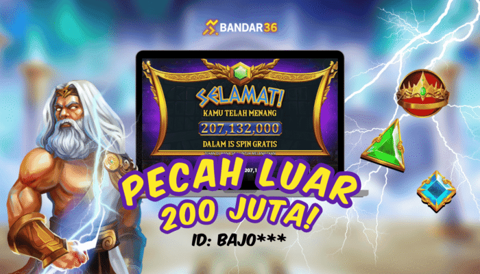 Gates of Olympus Buyspin Pecah 200 Juta di BANDAR36!