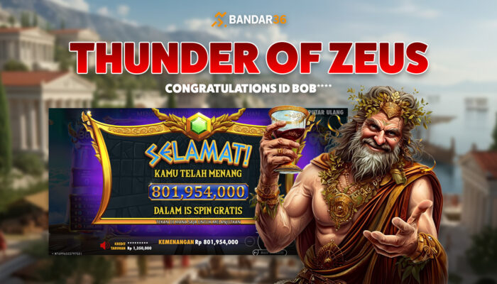 Testimoni Kemenangan BANDAR36 Olympus Menang 800 Juta!