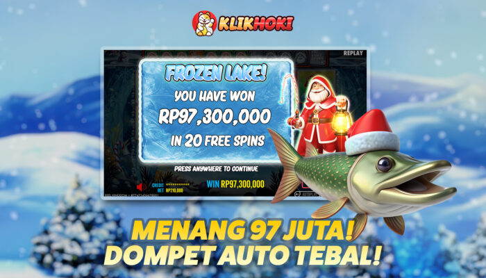 Kemenangan Big Bass Christmas: Member KLIKHOKI Raih 97 Juta