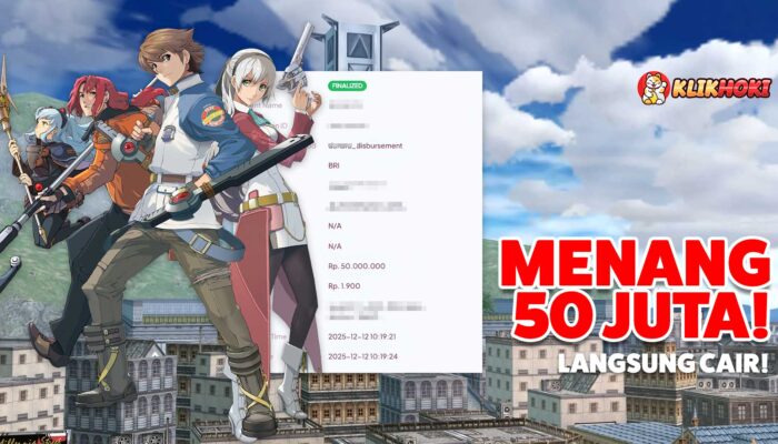 Testimoni Kemenangan KLIKHOKI ID mul**** Menang 50 Juta