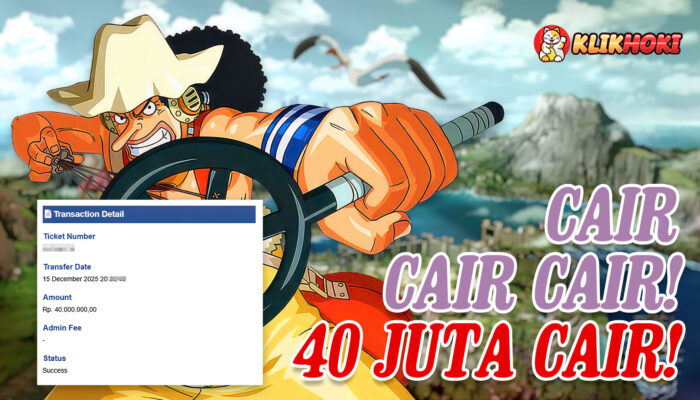 Kemenangan Member KLIKHOKI 40 Juta di Wild West Gold