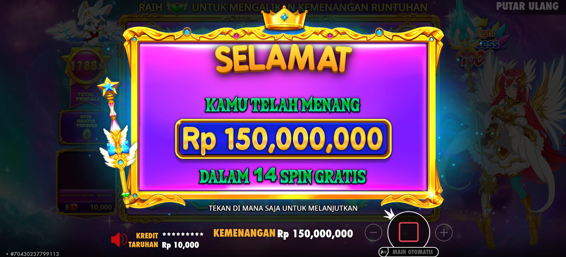 kemenangan besar klikhoki starlight