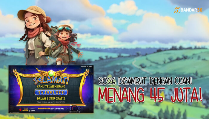 Kemenangan Gates of Olympus BANDAR36: Cuan 45 Juta