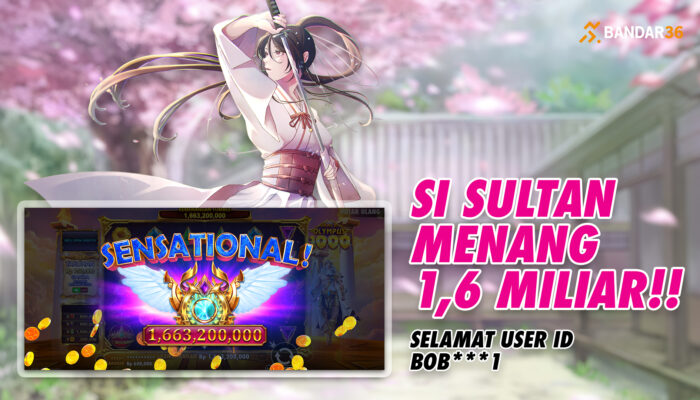 Kemenangan Fantastis BANDAR36 Gates: 600 Ribu Menang 1,6 M