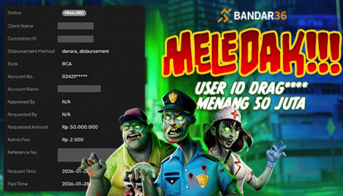 MELEDAK!!! USER ID DRAG BUKTIKAN BANDAR36 BAYAR MENANG 50 JUTA TANPA DRAMA