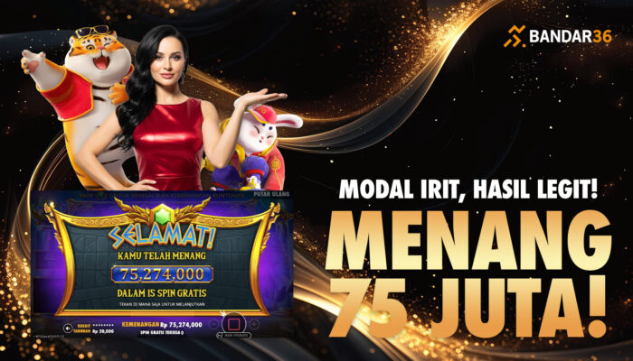 Kemenangan Besar Gates Olympus 75 Juta di BANDAR36
