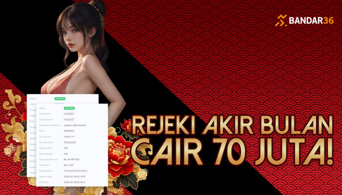 Testimoni Kemenangan BANDAR36 70 Juta Bikin Heboh!🔥