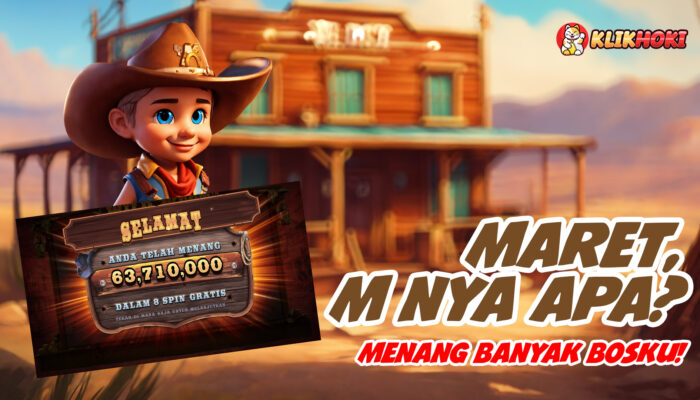 Kemenangan Wild West Gold KLIKHOKI 63 Juta dari Bet 300 Ribu