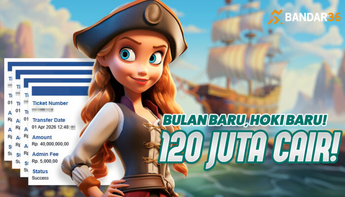 Kemenangan 120 Juta BANDAR36 dari Gates of Olympus!