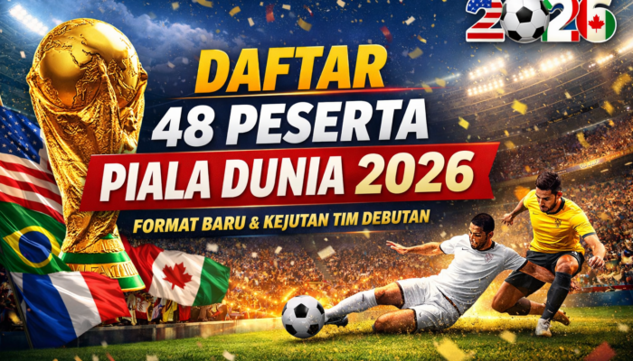 Daftar Lengkap 48 Peserta Piala Dunia 2026: Format Baru, Grup Neraka, dan Kejutan dari Negara Debutan