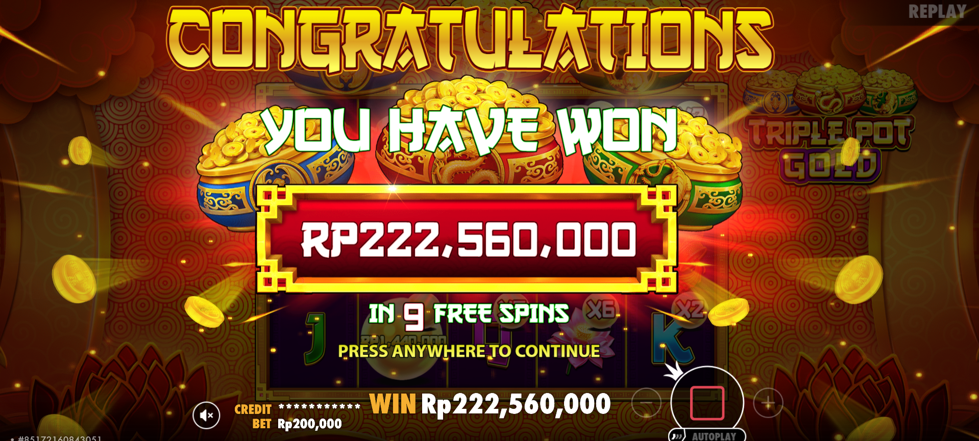 Kemenangan 222 Juta BANDAR36