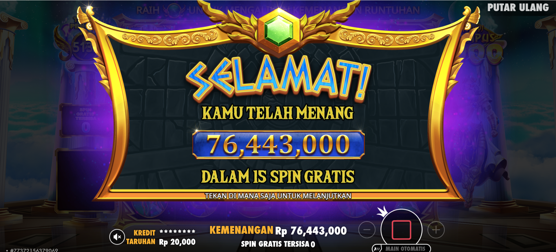 kemenangan gates olympus klikhoki