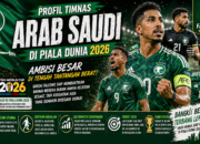Profil Timnas Arab Saudi di Piala Dunia 2026: Green Falcons Datang dengan Ambisi Besar di Tengah Ujian Berat