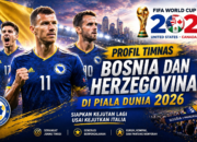 Profil Timnas Bosnia dan Herzegovina di Piala Dunia 2026: Siap Hadirkan Kejutan Besar Lagi