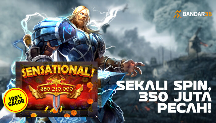 Kemenangan 350 Juta BANDAR36, Bet 105 Ribu Jadi Gacor!