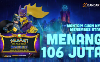 Kemenangan 106 Juta BANDAR36, Bet 160 Ribu Jadi Mantap!