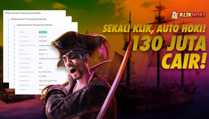 Kemenangan 130 Juta KLIKHOKI, Bet 90 Ribu Jadi Viral!