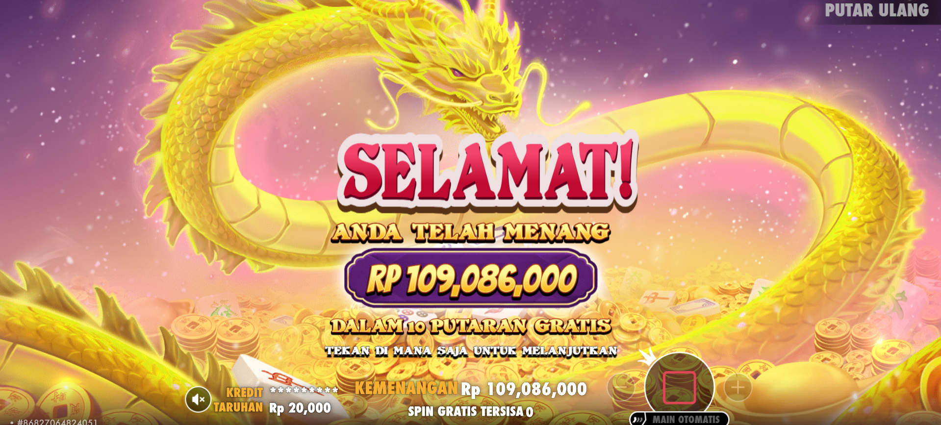 Kemenangan 109 Juta BANDAR36