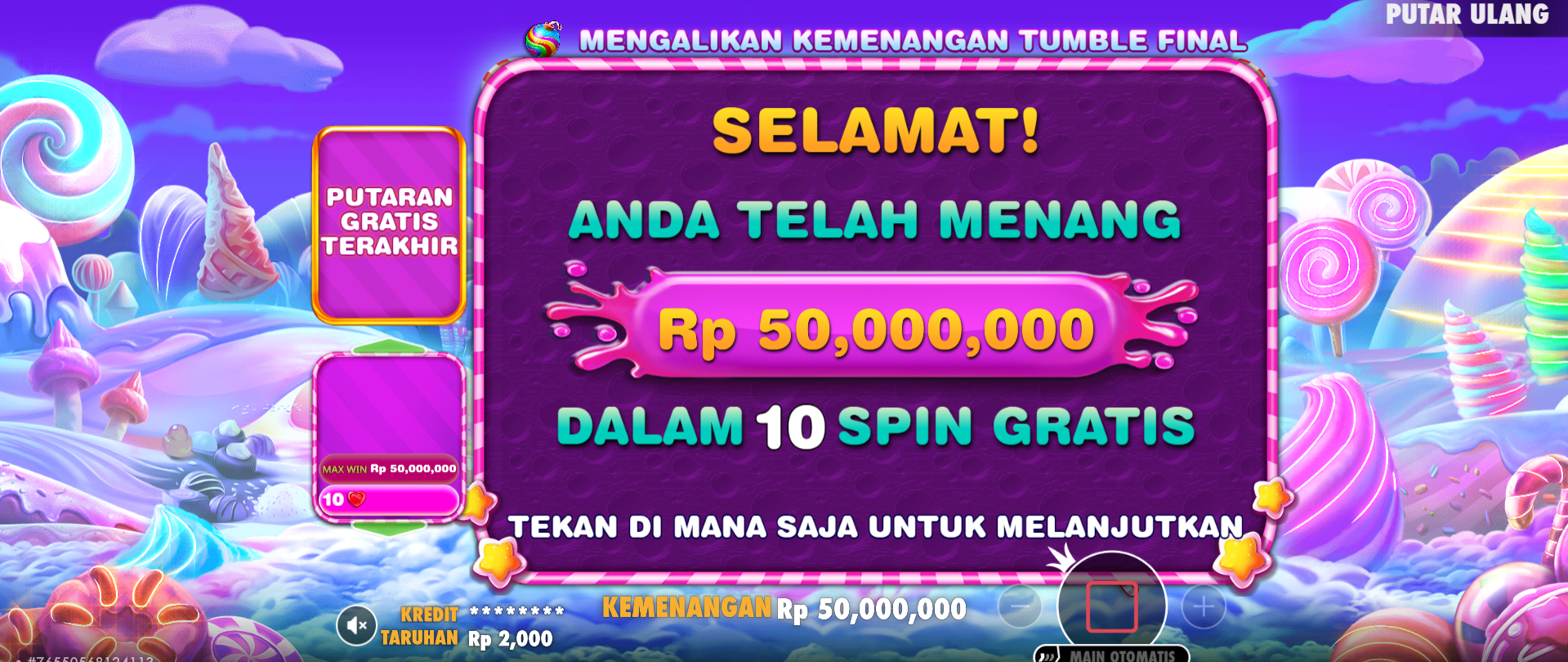 maxwin sweet bonanza klikhoki
