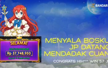 User ID HIH*** menang main Starlight Princess 1000 di Bandar36 dan meraih JP 57 juta