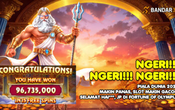 Member BANDAR36 user ID HAI*** meraih JP 96 juta di slot Fortune of Olympus saat Event Piala Dunia 2026