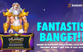 Member Bandar36 Menang JP 263 juta di Gate of Olympus Super Scatter saat Piala Dunia 2026