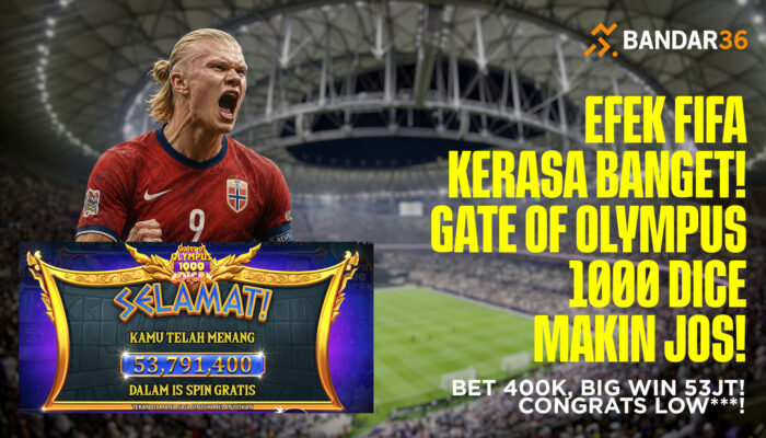 Kemenangan Slot di BANDAR36: Big Win 53 Juta Saat Piala Dunia 2026
