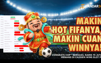 Member Bandar36 JP Besar WD 75 Juta di Caishen Wins