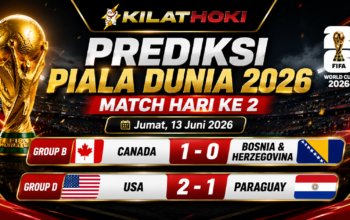 Prediksi Piala Dunia 2026 match hari ke-2 Canada vs Bosnia dan USA vs Paraguay