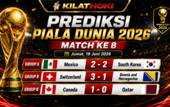 Prediksi Pertandingan Piala Dunia match hari ke-8 Mexico vs Korea Selatan, Swiss vs Bosnia dan Kanada vs Qatar