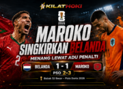 Belanda vs Maroko 2026: Singa Atlas Menang Dramatis Lewat Adu Penalti