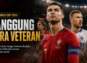 Legenda Piala Dunia 2026 Cristiano Ronaldo Edin Dzeko dan Luka Modric