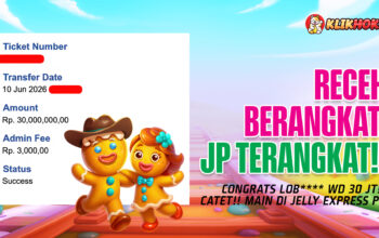 Jelly Express di KlikHoki WD 30 juta member LOB