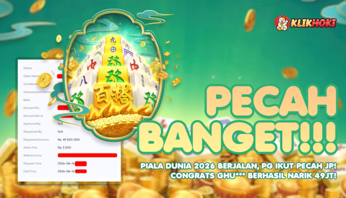 Member KLIKHOKI JP Besar 49 Juta di Mahyong Ways 2