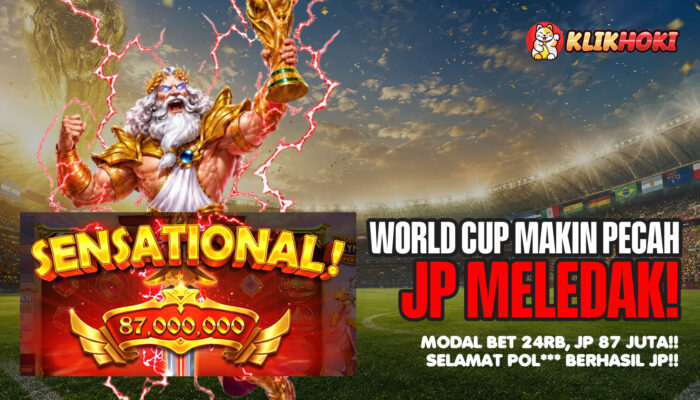 Suasana World Cup 2026 Makin Pecah, Member KlikHoki Raih 87 Juta di Gate of Olympus Super Scatter