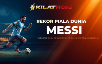 Lionel Messi merayakan hat-trick Argentina melawan Aljazair di Piala Dunia 2026