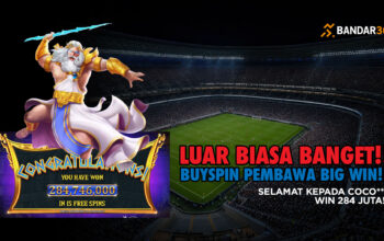 Big Win Bandar36 COCO menang 284 juta melalui buyspin