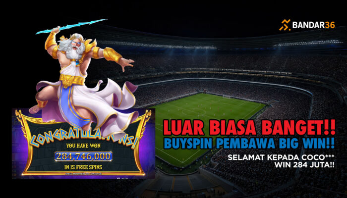 Big Win Bandar36: COCO*** Raih Kemenangan 284 Juta