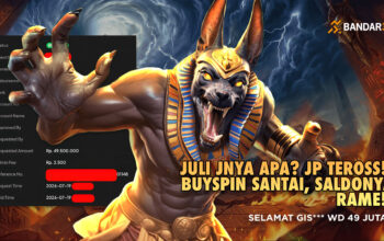 WD Besar Bandar36 Rp49,5 juta setelah buyspin Fury of Anubis