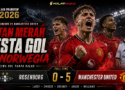 Rosenborg vs Manchester United: Setan Merah Pesta Lima Gol di Norwegia
