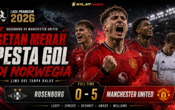 Rosenborg vs Manchester United: Setan Merah Pesta Lima Gol di Norwegia