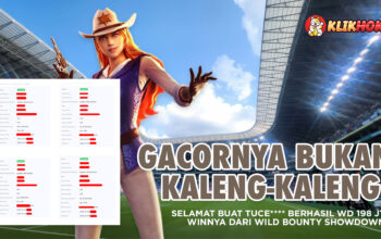 Member KLIKHOKI Menang 198 Juta dari Wild Bounty Showdown