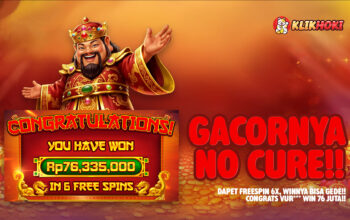 Free Spin KlikHoki di Caishen Cash Pots membawa kemenangan Rp76.335.000 untuk VUR***