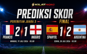 Prediksi laga penentu Prancis vs Inggris dan Spanyol vs Argentina